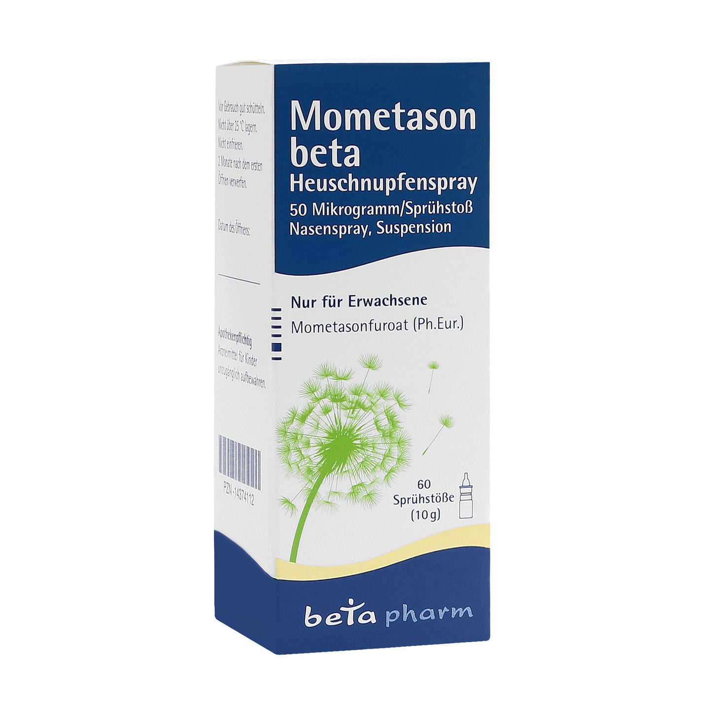 Mometason beta Heuschnupfenspray Abbildung Verpackung