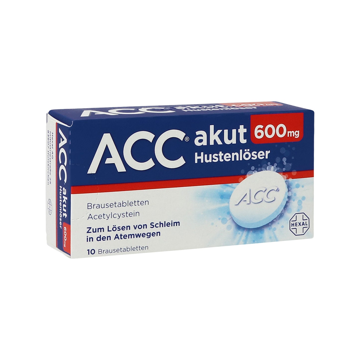 ACC akut 600mg Hustenlöser 10 Brausetabletten