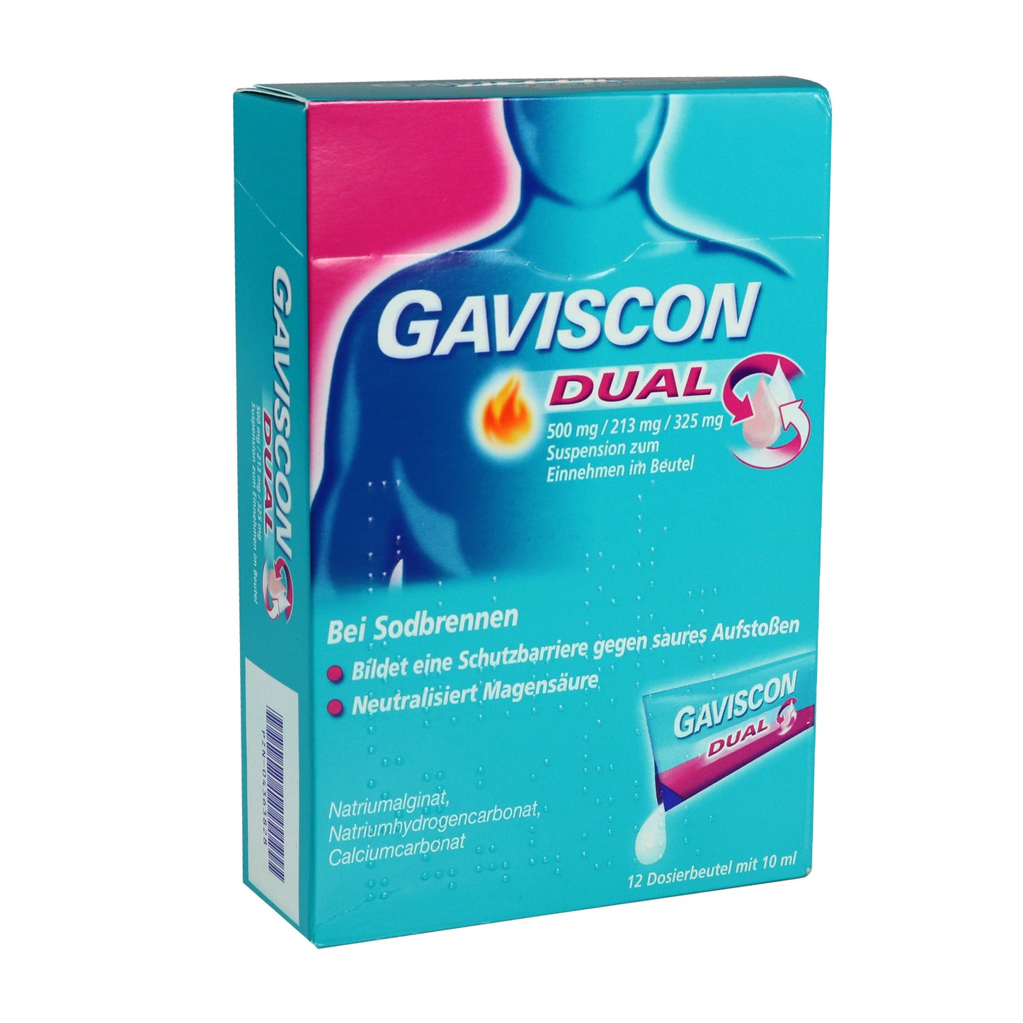Gaviscon Dual Suspension zum Einnehmen im Beutel
