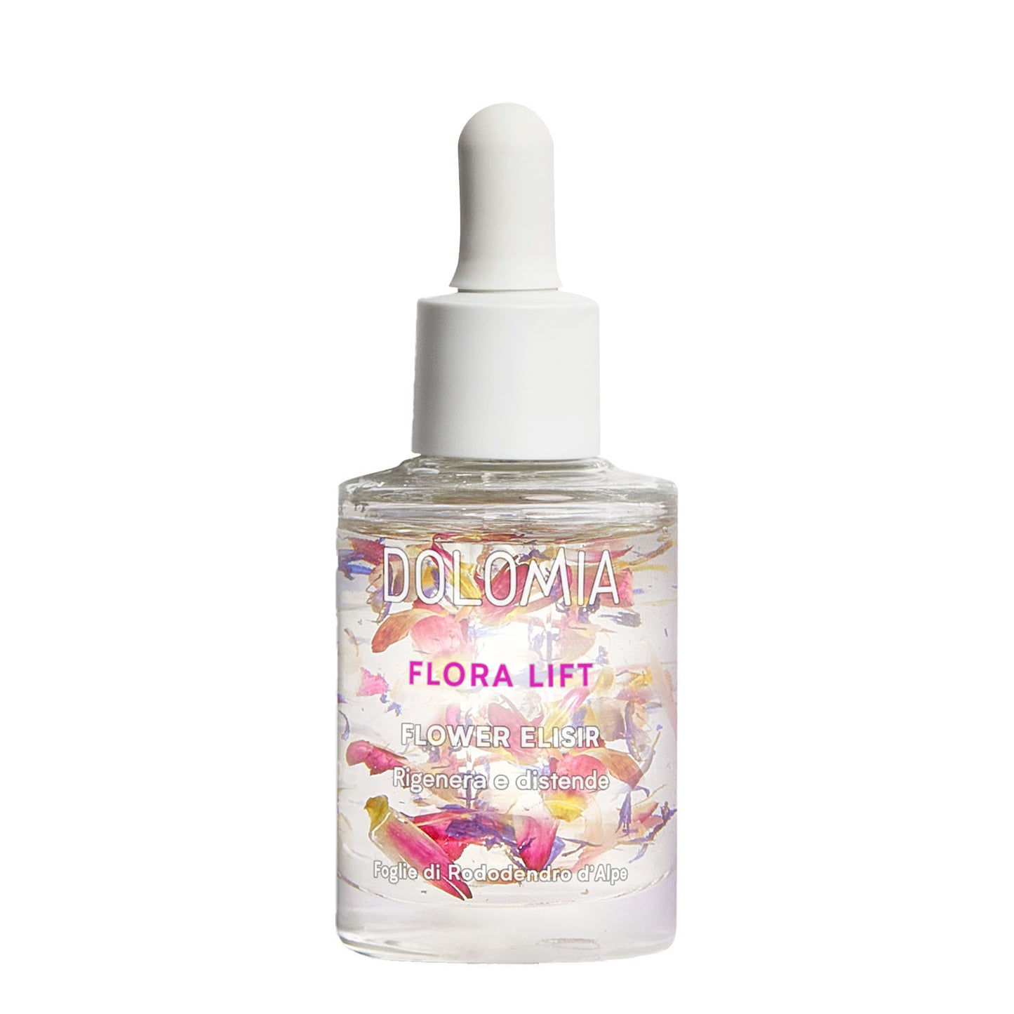 Glasflacon mit Pipette Flora Lift Flower Elixir