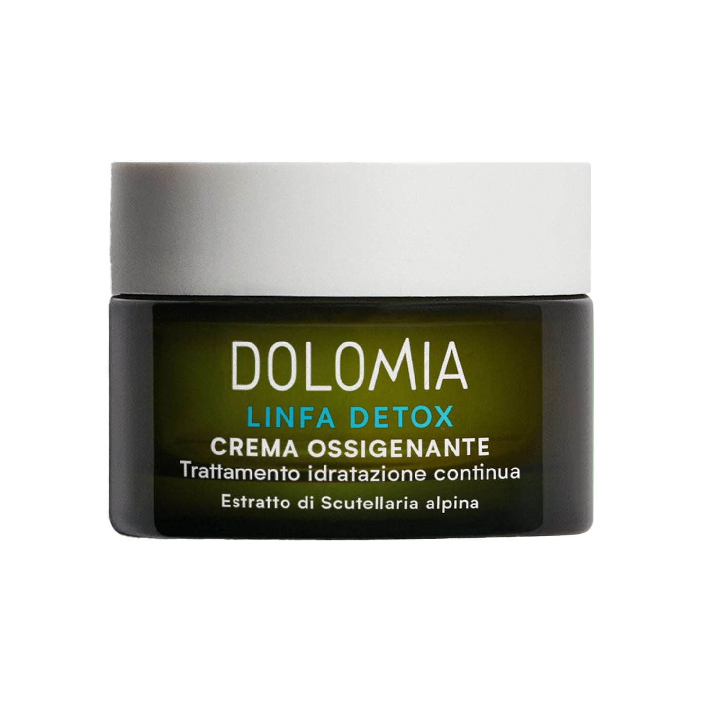 Glastiegel Linfa Detox Sauerstoffspendende Gesichtscreme