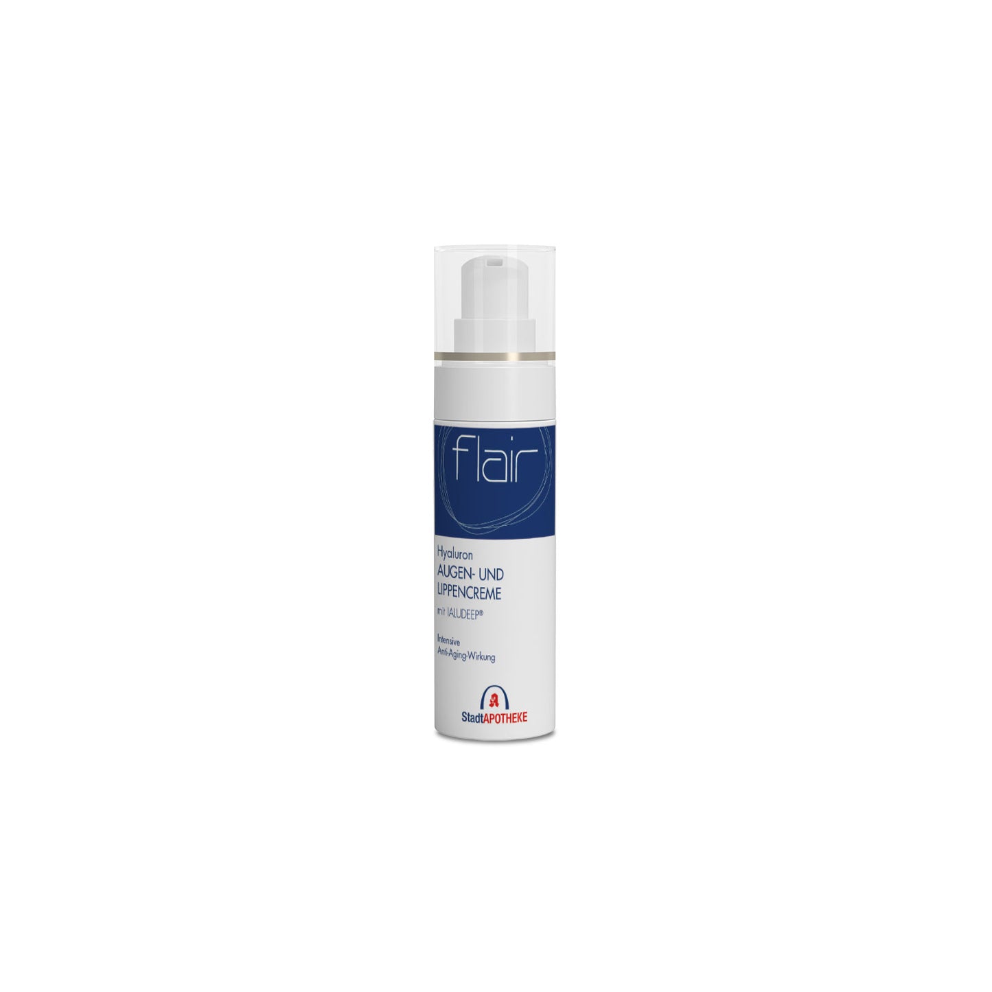 Hyaluron AUGEN- UND LIPPENCREME mit IALUDEEP® Intensive Anti-Aging-Wirkung Antifaltencreme für die Augen- und Lippenpartie