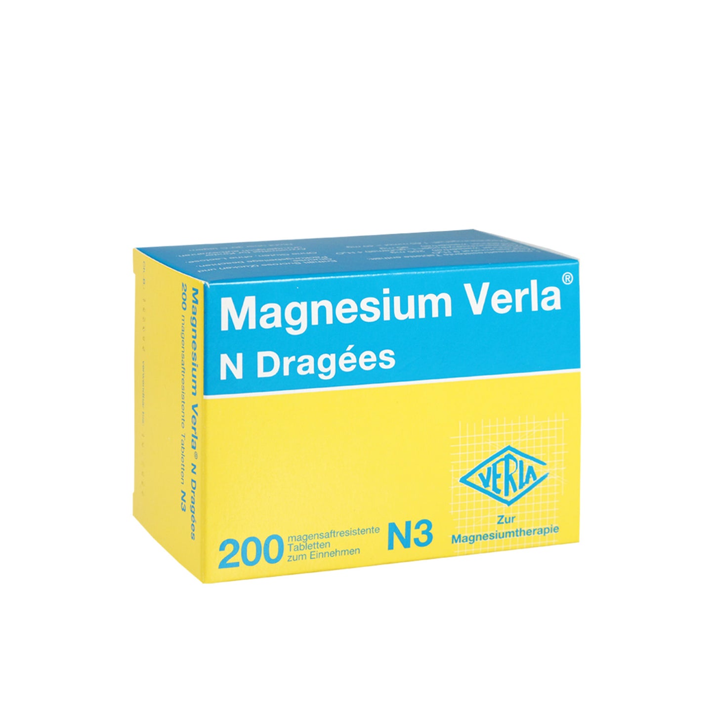 Magnesium Verla N Dragees 200 Stück