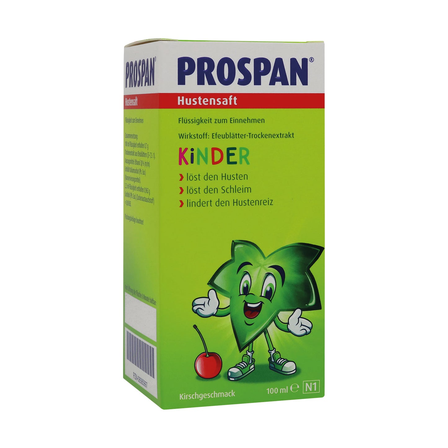 Abbildung Verpackung Prospan Hustensaft Kinder