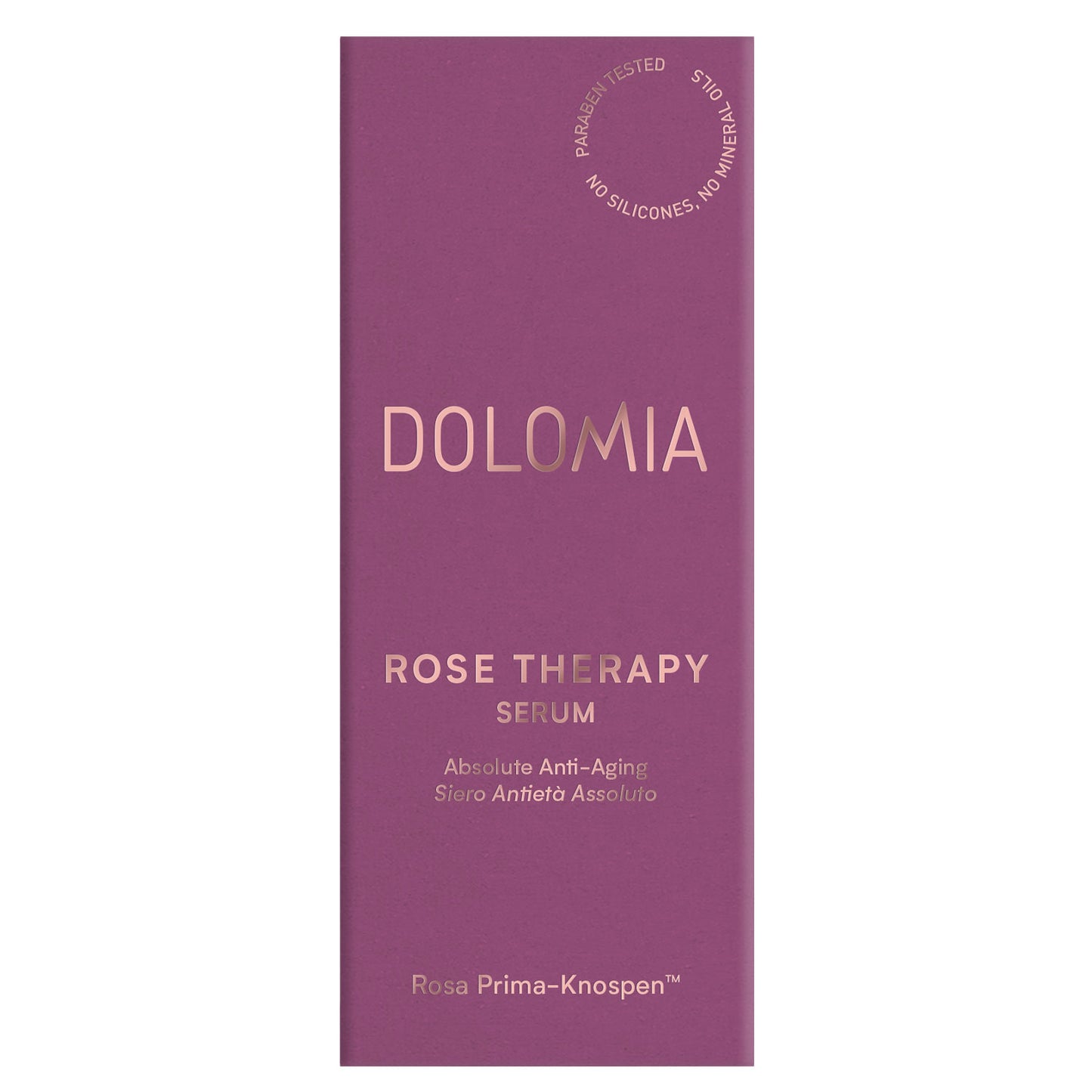 Verpackung Rose Therapy Absolute Anti-Aging Serum