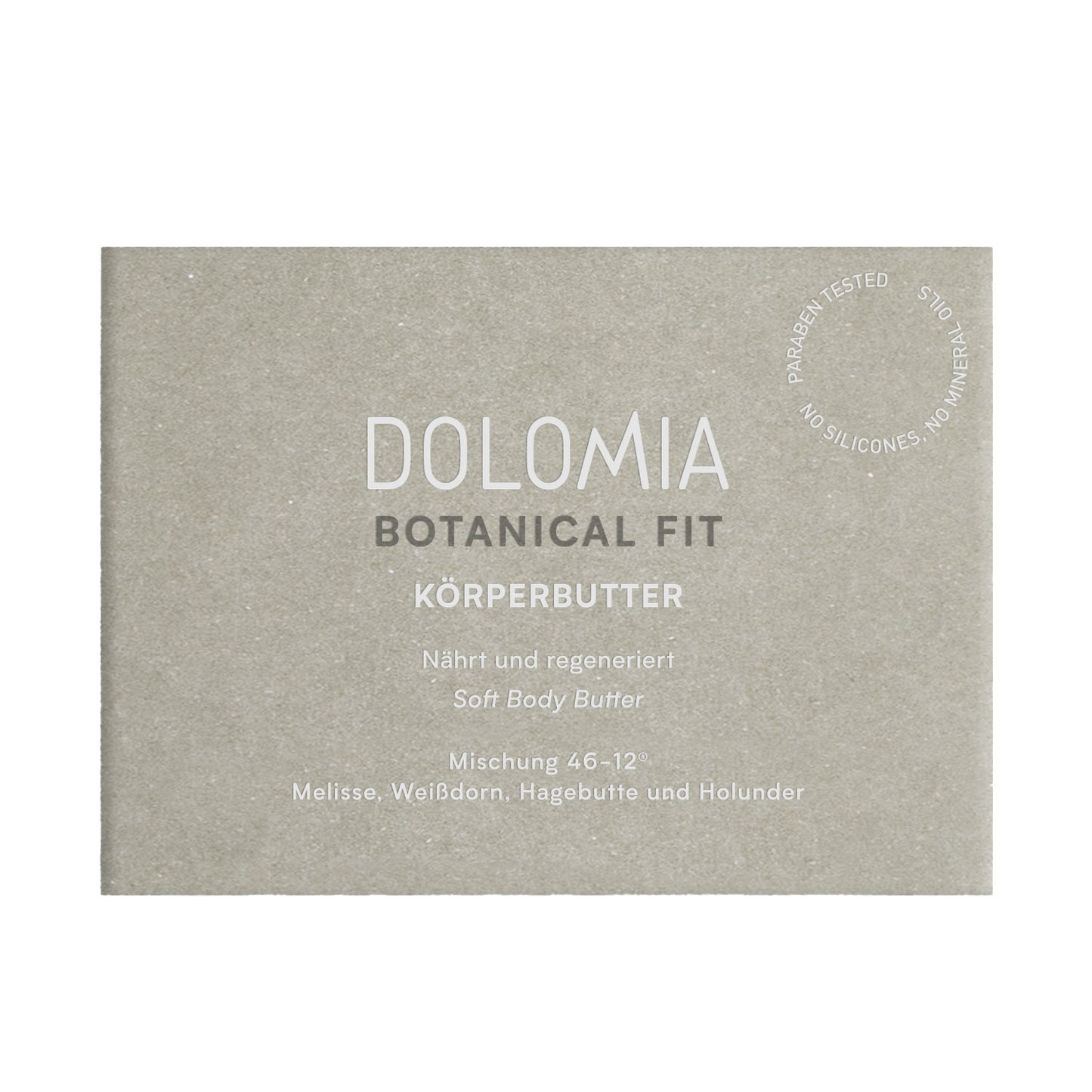 Verpackung Botanical Fit Körperbutter