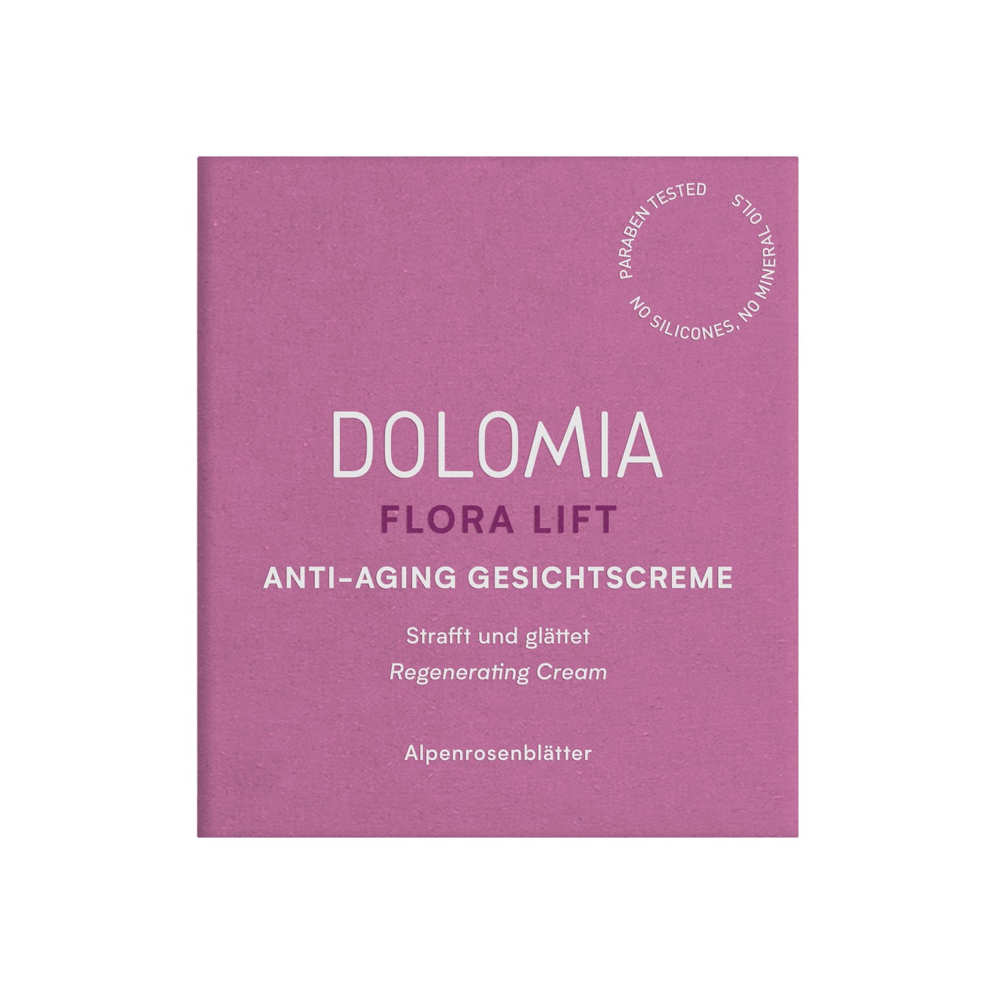Verpackung Flora LIft Anti-Aging Gesichtscreme