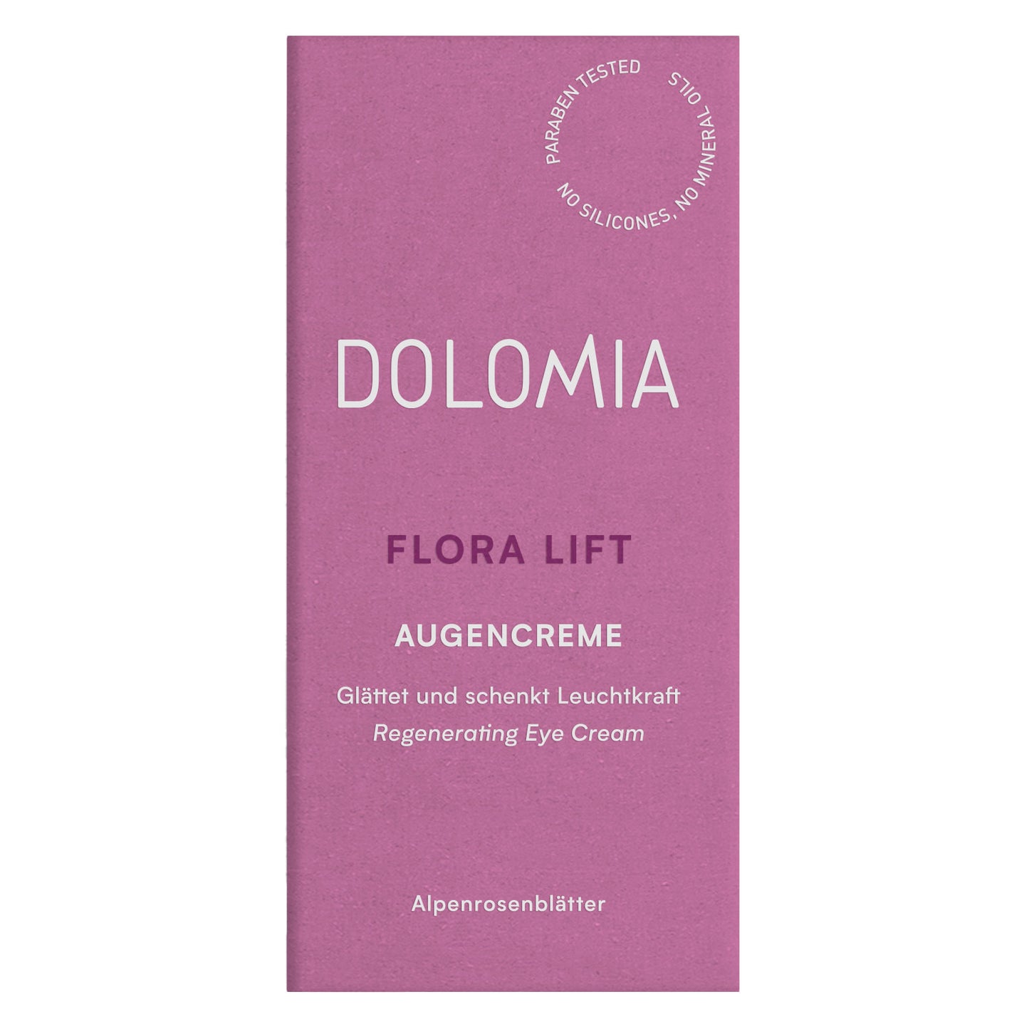 Verpackung Flora LIft Augencreme
