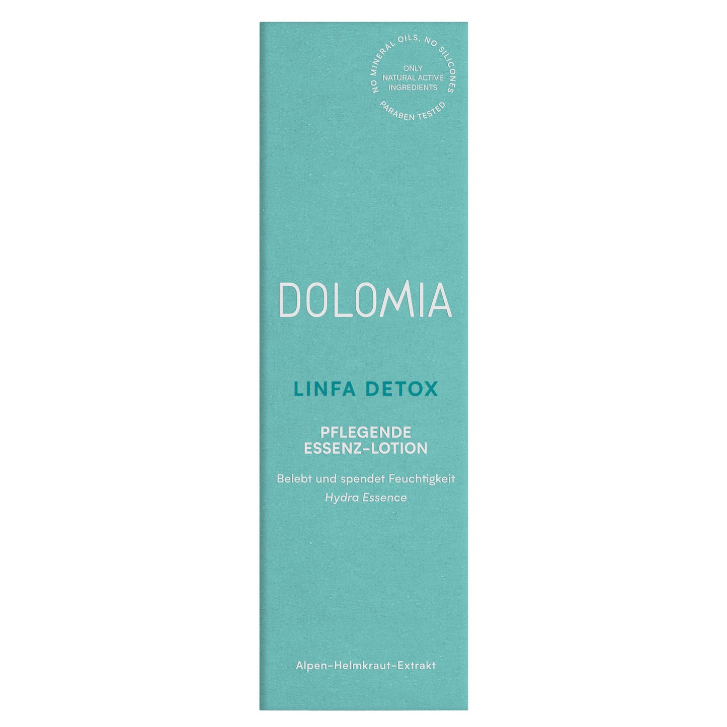 Verpackung Linfa Detox Pflegende Essenz-Lotion