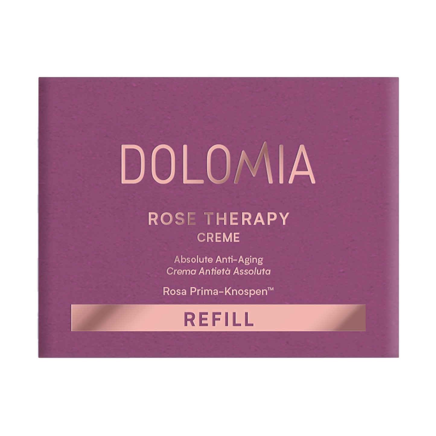 Verpackung REFILL Rose Therapy_Aboslute Anti-Aging Creme