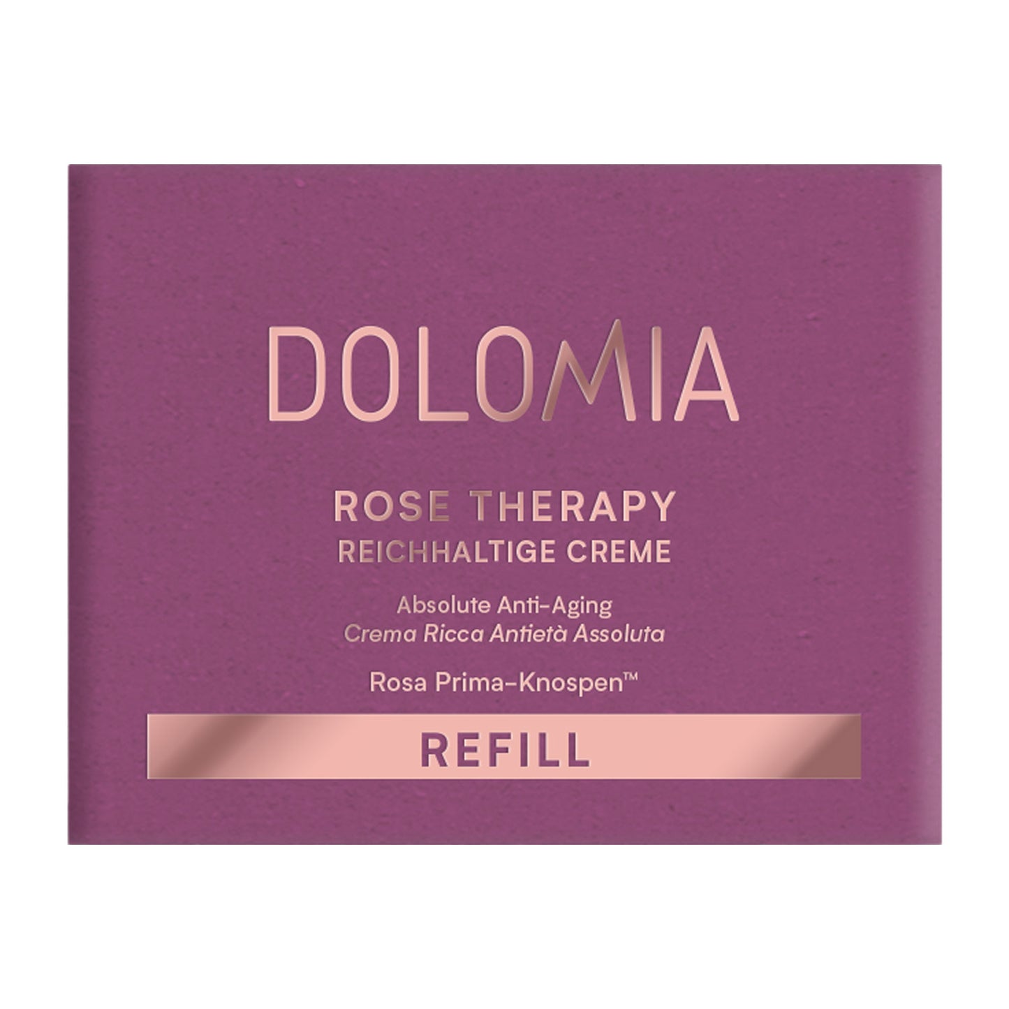 Verpackung REFILL Rose Therapy_Aboslute Anti-Aging Creme Reichhaltige Creme