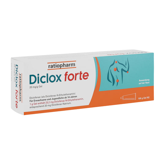 ratiopharm Diclox forte 20 mg 100 g Gel