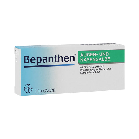 Abbildung Verpackung Bepanthen Augen- und Nasensalbe 10g
