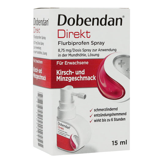 Dobendan® Direkt Flurbiprofen Spray Kirsch- und Minzgeschmack