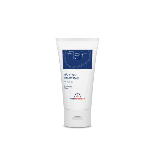 Naehrende Handcreme mit Honig in der Tube