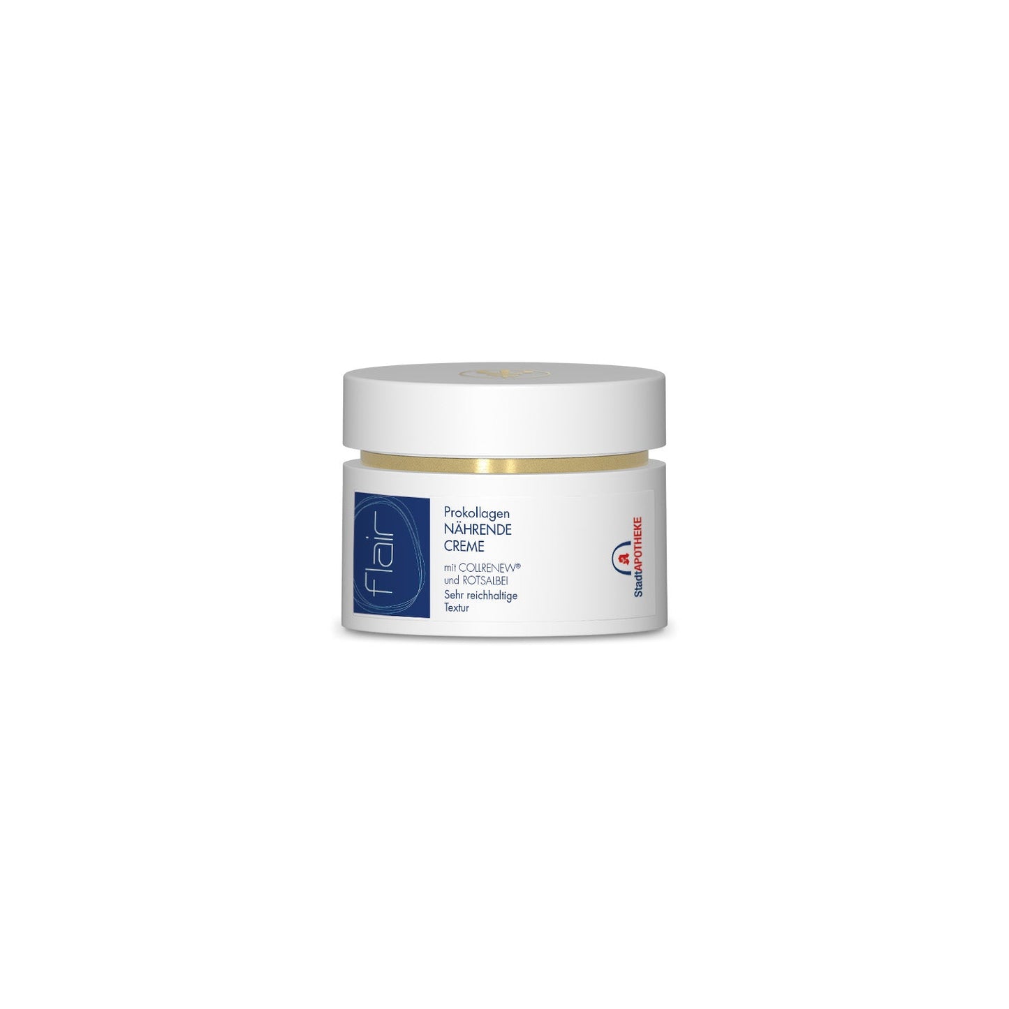 Prokollagen NÄHRENDE CREME mit COLLRENEW® und ROTSALBEI-EXTRAKT - Sehr reichhaltige Textur