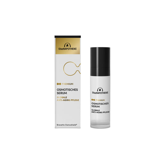 OSMOTISCHES SERUM
GLOBALE ANTI-AGING PFLEGE
Patent OSMOSHIELD®